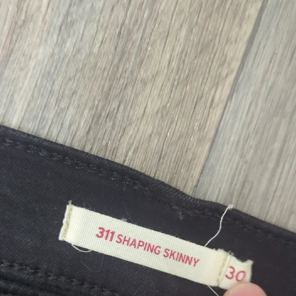 Women 311 Shaping Skinny Black Jeans - Picture 2 of 7